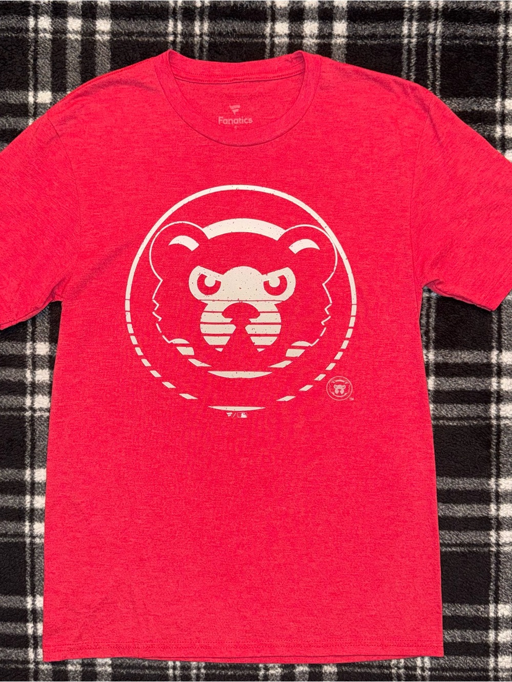 Fanatics Cubs Crewneck Logo Tee